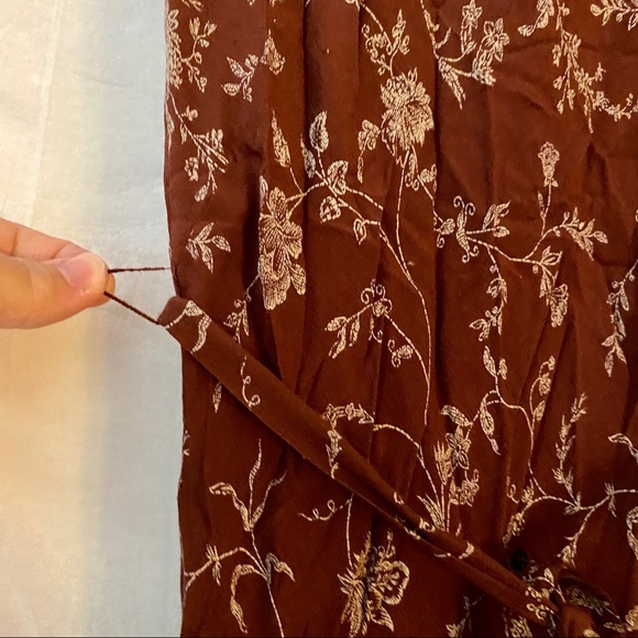 CASUAL CORNER Womens Size 12 Floral midi Dress NWT - Picture 5 of 14